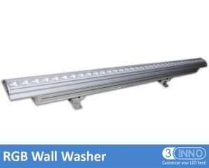 في الهواء الطلق "الجدار يغسل الضوء O.6M الجدار الغسالة الضوء DMX الجدار الغسالة الإضاءة في الهواء الطلق LED الجدار غسالة IP68 الخطي الصمام الفيضانات" الإضاءة "الجدار الغسالة RGB الجدار يغسل الضوء LED الجدار الغسالة الصمام الجدار الضوء الخطي الجدار غسالة"